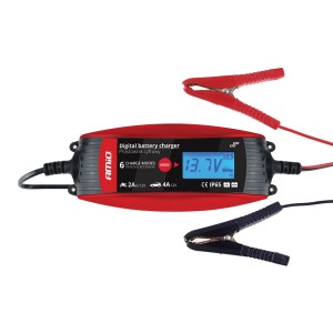 Prostownik cyfrowy 6V/12V - 2A/4A - DVL DBC-4A 02088