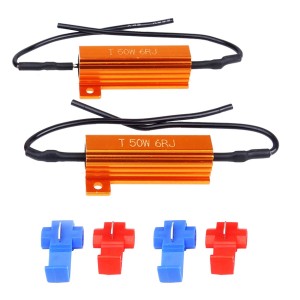 Rezystor CANBUS opornik do żarówek LED / Canbus relay resistor 6Ohm 50W 02452