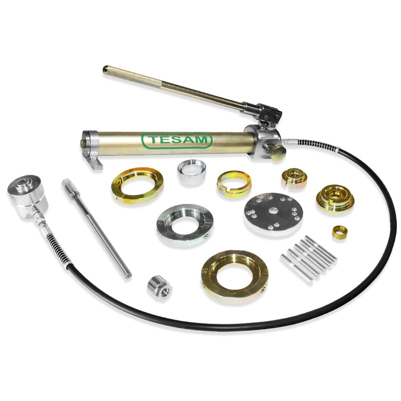 Przyrząd do wymiany piasty koła VW` Seat` Skoda VW T5 oraz ściągacz piasty koła-bez pompy i siłownika  S0000592-2