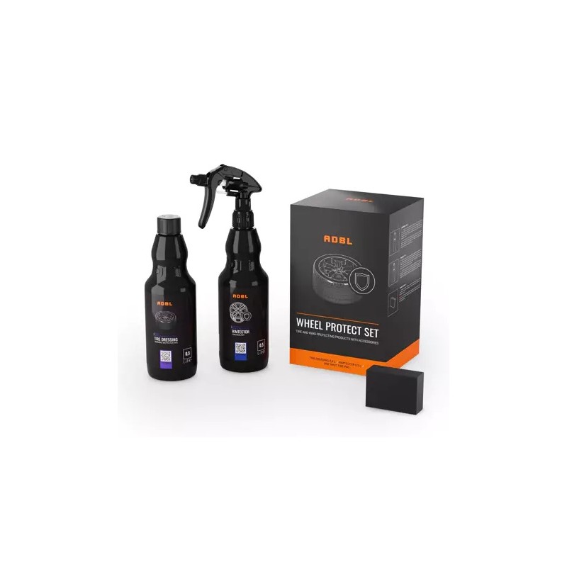 ADBL WHELL PROTECT SET ZESTAW 3 PRODUKTÓW DO ZABEZPIECZENIA I NABŁYSZCZENIA FELG I OPON ADBL ADB000497