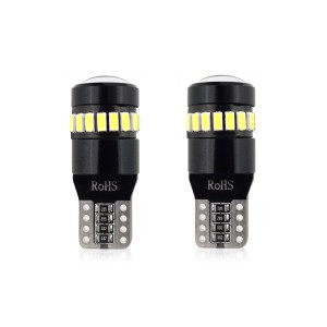 Żarówki LED CANBUS 18SMD 3014 + 1SMD 1SMD T10 W5W White 12V/24V 02446