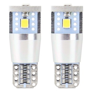 Żarówki LED CANBUS 3SMD 2835 T10e W5W ALU White12V/24V 01637