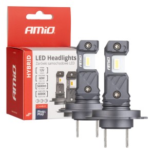 Żarówki samochodowe LED / Headlights HYBRID series Plugand Play CanBus max 60W H7/H18 04115
