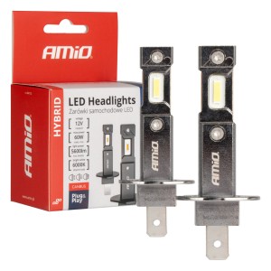 Żarówki samochodowe LED seria HYBRID H1 6000K Canbus 60W 04112