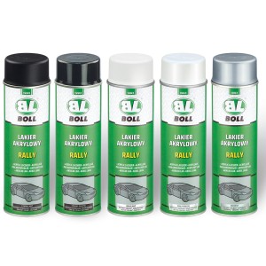 LAKIER BIAŁY POŁYSK AKRYLOWY SPRAY 500ml /BOLL/  0010127