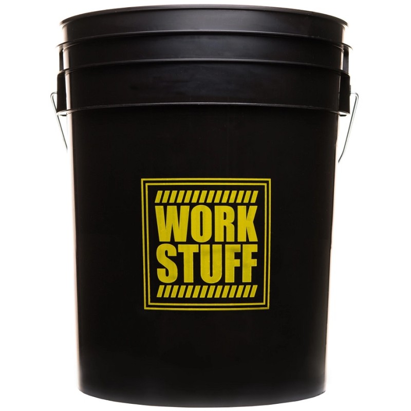 Work Stuff `RINSE` czarne wiadro detailingowe 20 L+separator WOR000120