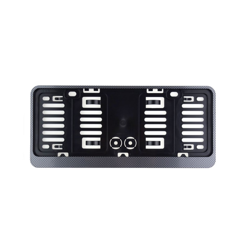 Ramka tablicy rejestracyjnej carbon krótka USA 02795