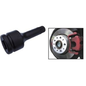 Bit udarowy SPLINE M18 x 105mm z nasadką 3/4` VW/AUDI AN010202