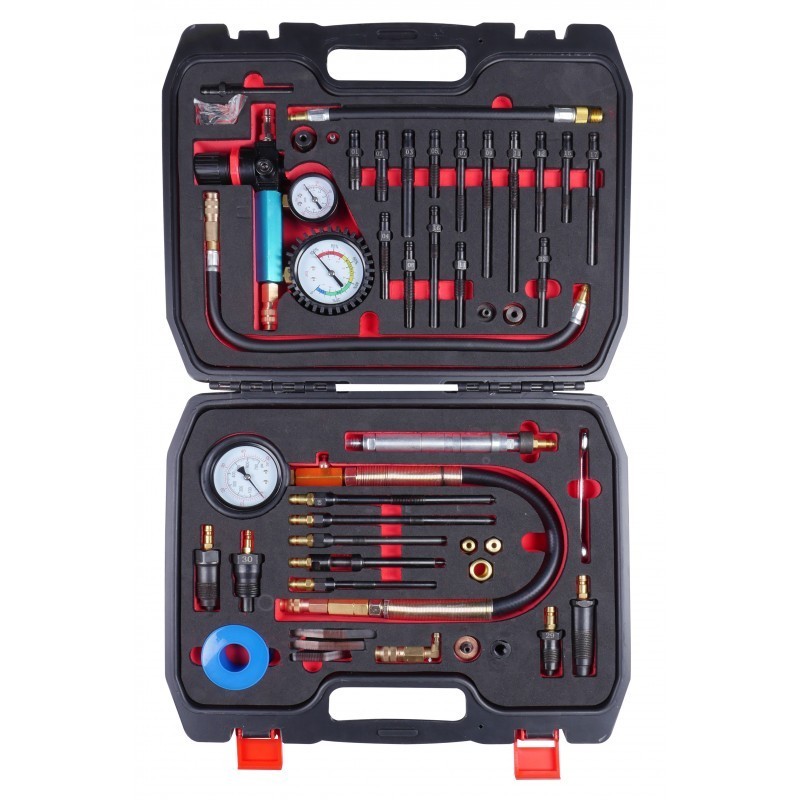 TESTER MIERNIK SZCZELNOŚCI CYLINDRÓW DIESEL I BENZYNA Z KOŃCÓWKAMI MAGNUS MGS01051