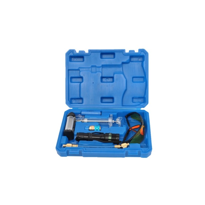 Zestaw do sprawdzania szczelności klimatyzacji z lampa UV MGS01049