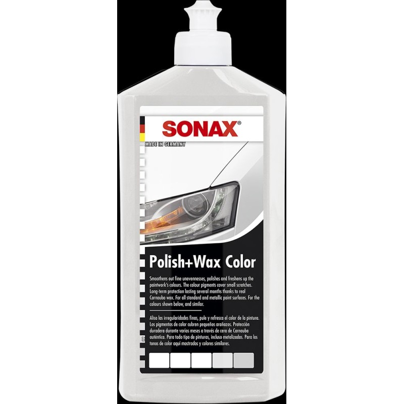SONAX WOSK KOLORYZUJĄCY NANOPRO BIAŁY 500ML SC-S296000