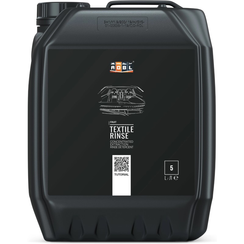 ADBL Textile Rinse - antypienny preparat ułatwiający wypłukiwanie zabrudzeń 5l ADB000064