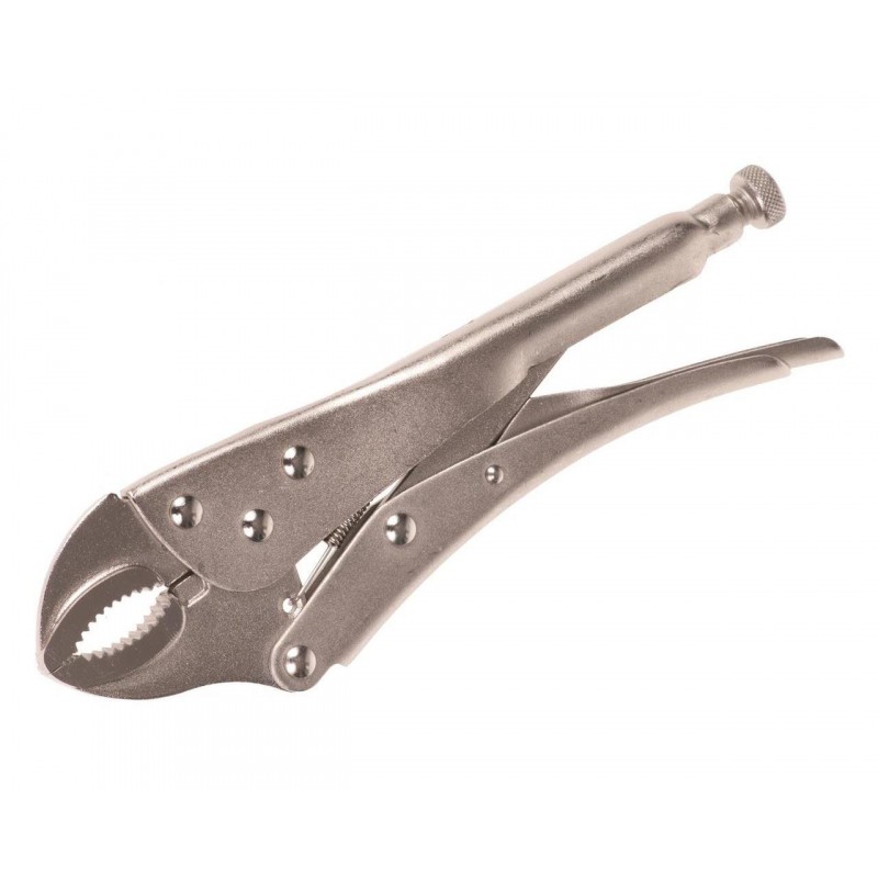 Szczypce zaciskowe MORS 10` szczęki zaokrąglone QS53018