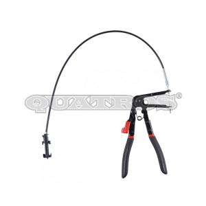 Szczypce do opasek z linką i wymiennymi końcówkami QS20678