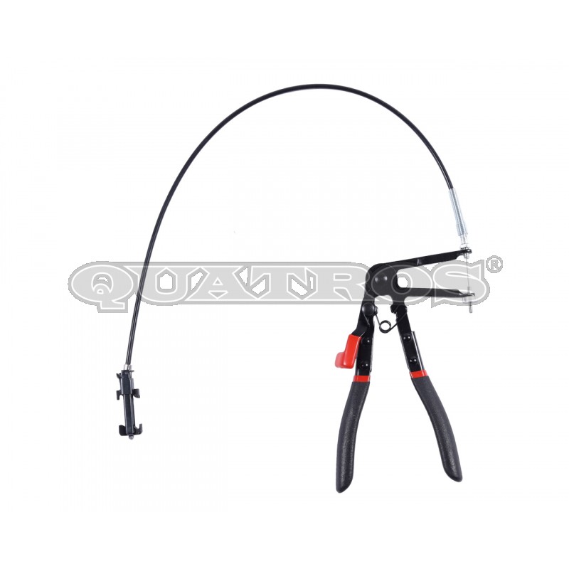 Szczypce do opasek z linką i wymiennymi końcówkami QS20678