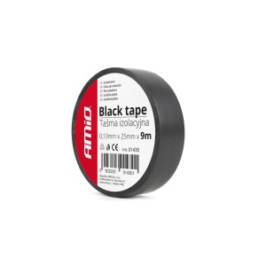 Taśma izolacyjna czarna 25mm x 9m (1 szt.) 01430