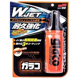 Soft99 Glaco „W” Jet Strong – łatwa i szybka w użyciu niewidzialna wycieraczka 180ml 04169