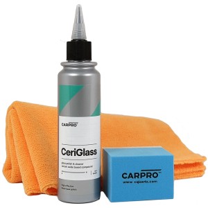 CarPro CeriGlass Polish KIT zestaw do polerowania szyby szkła 150ml CAR000027