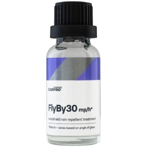 CarPro FlyBy30 Glass Coating - bardzo trwała niewidzialna wycieraczka na szyby 20 ml CAR000023