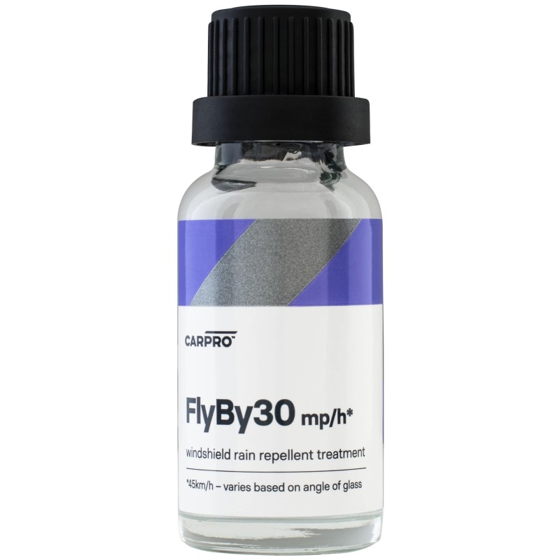 CarPro FlyBy30 Glass Coating - bardzo trwała niewidzialna wycieraczka na szyby 20 ml CAR000023