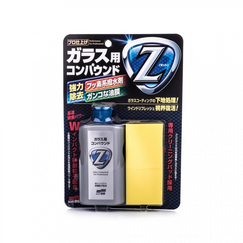 Soft99 Glass Compound Z 100ml - środek do czyszczenia szyb  05064