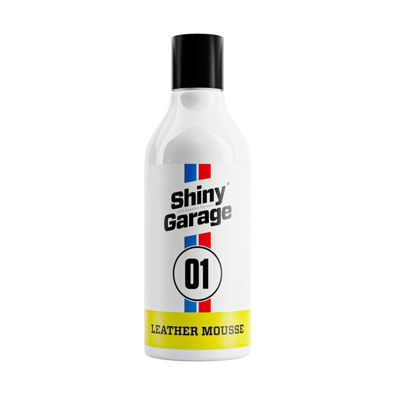 Shiny Garage Leather Mousse - krem do pielęgnacji tapicerki skórzanej 250ml SG110061