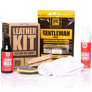 Good Stuff Leather Kit – zestaw kosmetyków i akcesoriów do pielęgnacji skóry GSN000095