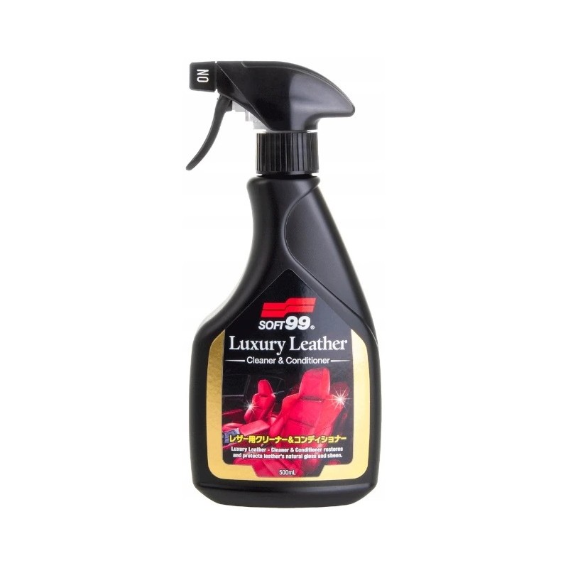Soft99 Luxury Leather – czyści i odżywia tapicerkę skórzaną 500ml 10335