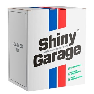 Shiny Garage Leather Kit Soft – zestaw do czyszczenia i zabezpieczenia tapicerki skórzanej SG110177
