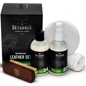 Deturner Leather Set – zestaw do czyszczenia i konserwacji skóry DET000116