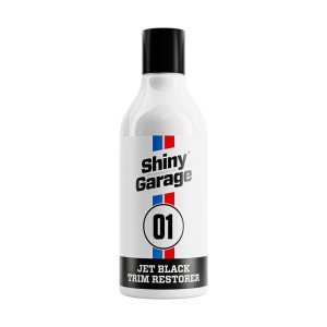 Shiny Garage Jet Black - środek odświeżający plastiki zewnętrzne 500ml SG137598