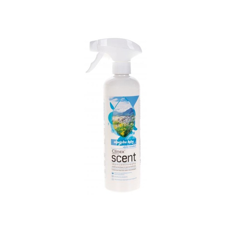 Clinex Scent Alpejska Łąka-Skoncentrowany odświeżacz powietrza 77-902