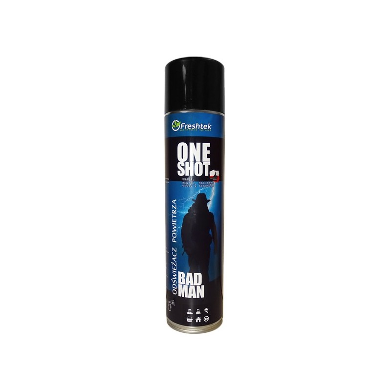 ODŚWIEŻACZ BAD MAN ONE SHOT 600ml  ONE SHOT BAD MAN