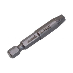 A-T40E KOŃCÓWKA DO WKRĘTARKI DO OBROBIONYCH TORX 1/4” T40 A-T40E 