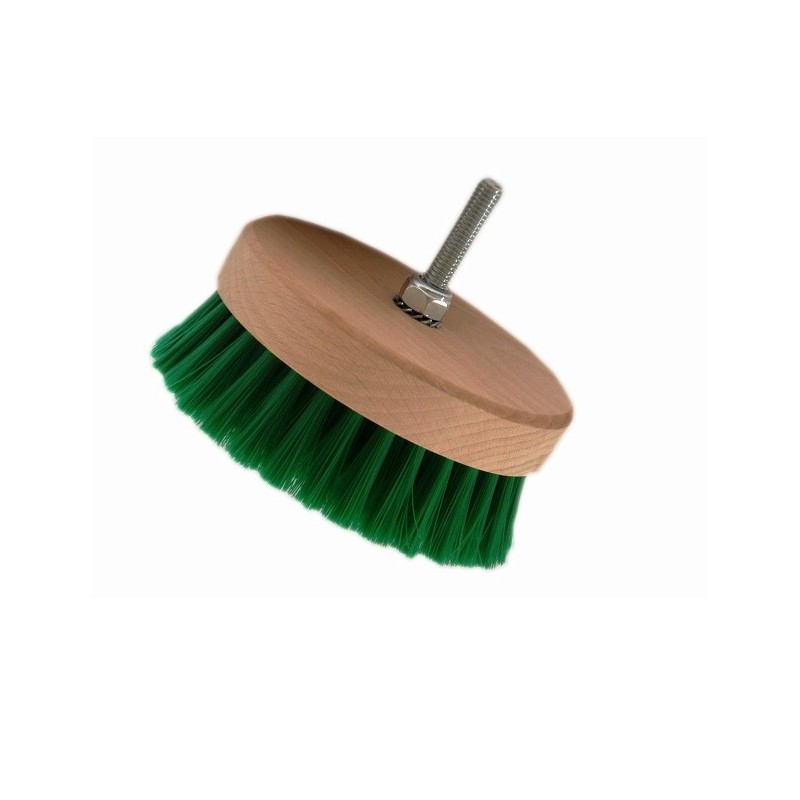 Monster Shine Carpet Soft Brush – miękka szczotka na wkrętarkę do czyszczenia tapicerki` zielona AKC000375