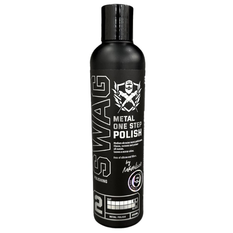 Swag Metal One Step Polish - Średnio ścierna pasta polerska typu one step 250ml SWA000036