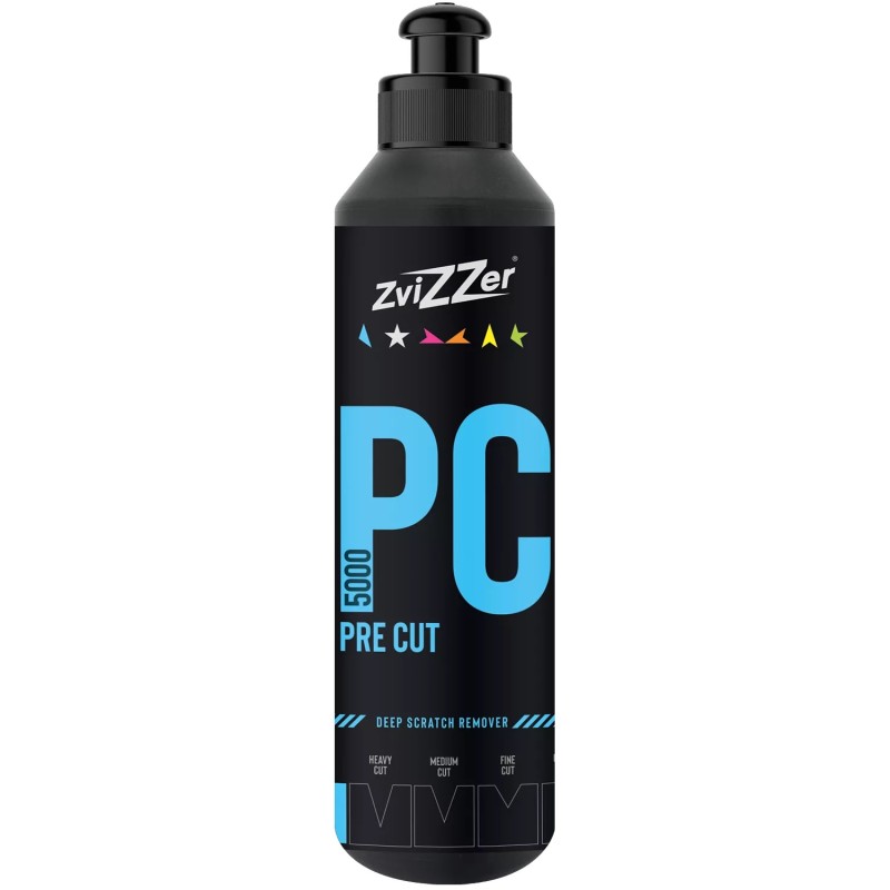 ZviZZer PC5000 Blue Pre Cut – silnie tnąca pasta polerska 250ml Zvi000001