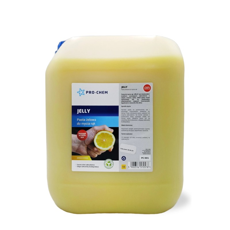 JELLY- żelowa o zapachu cytrynowym - 10L  PC001-10