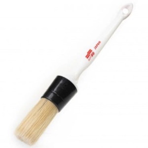 Soft99 Interior Brush black – delikatny pędzelek do czyszczenia wnętrza 30mm 00163