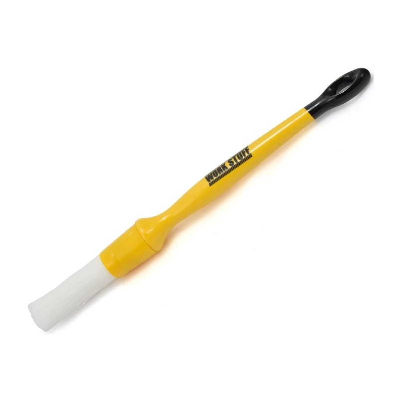 WORK STUFF Detailing Brush ALBINO - delikatny pędzelek detailingowy odporny na mocną chemię 16mm WOR000018