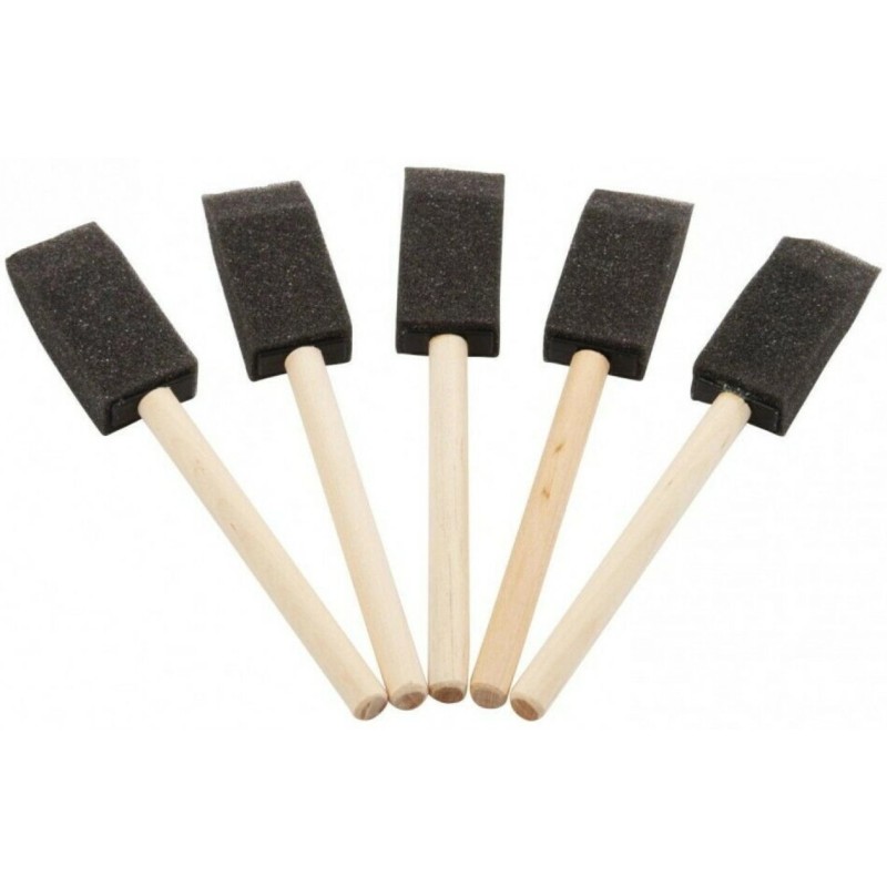 ValetPRO Foam Detailing Brushes - pędzelki piankowe do dressingów 5-pak VAL000008
