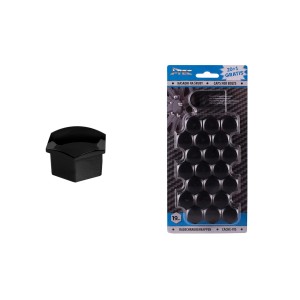 Nasadki na śruby/Caps for bolts 19 mm czarne/black G21305
