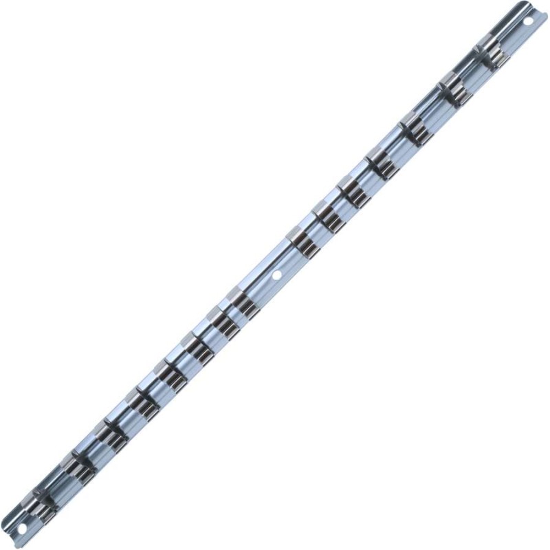 Szyna stalowa do nasadek 3/8`` 15 spinek C.3781