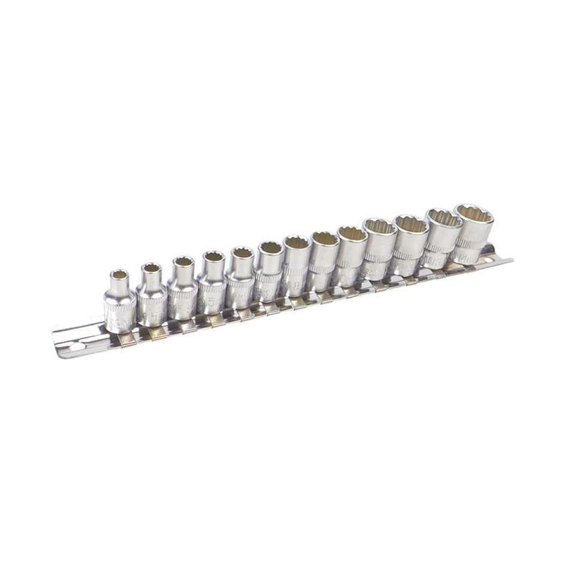 Nasadki 4-14 mm` 1/2`` 12 szt.` 12-kątne D.52717