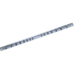 Szyna stalowa do nasadek 1/4`` 15 spinek C.3780