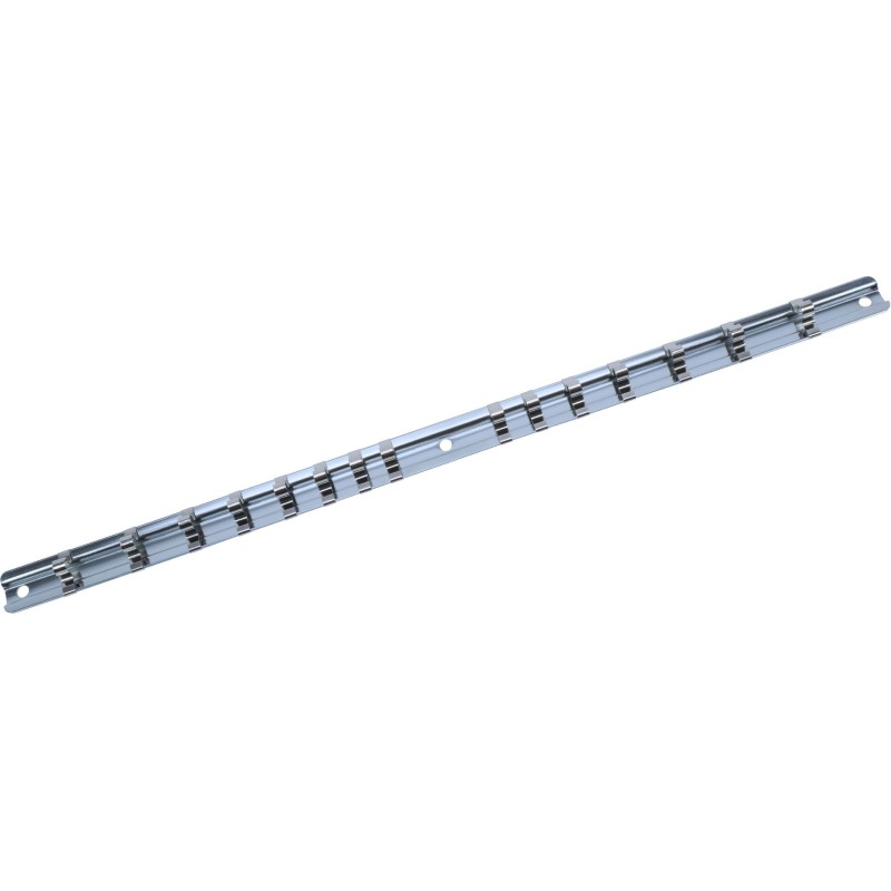 Szyna stalowa do nasadek 1/4`` 15 spinek C.3780