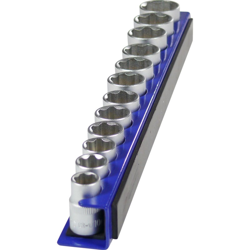 Szyna magnetyczna na nasadki 1/2`` 10 klipsów C.9585-3