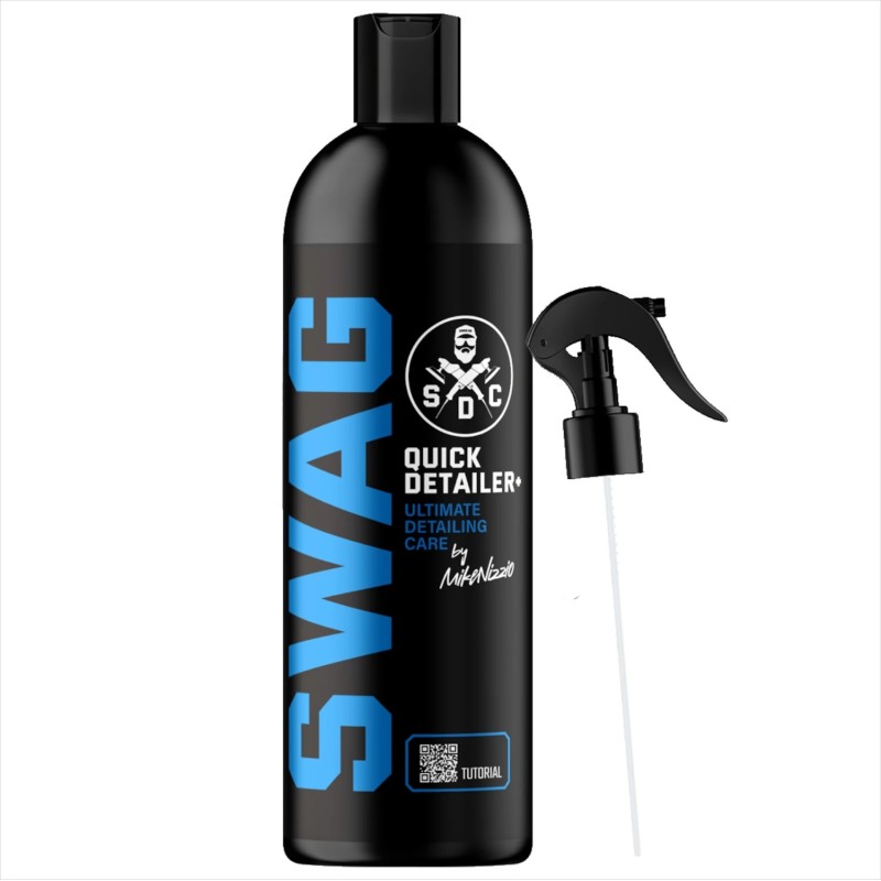 SWAG Quick Detailer+ v3 500ml-jest to płynny sealant przeznaczony do konserwacji elementów lakierowanych` metalowych i plastiko