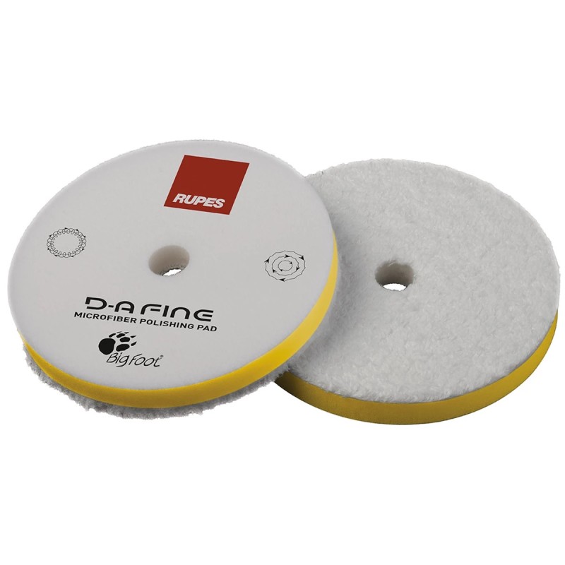 Rupes D-A Fine Microfiber Pad – średnio ścierny pad polerski z mikrofibry 130mm RUP000175