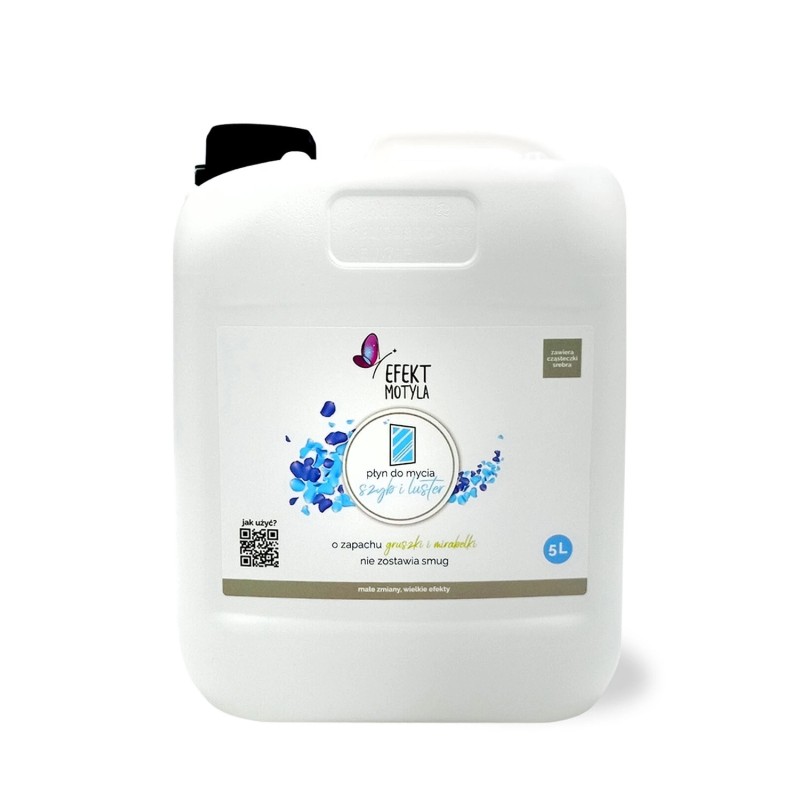 PŁYN DO MYCIA SZYB I LUSTER nie zostawia smug-5l EM03-5